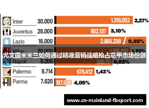 尤文国米米兰如何通过精准营销战略抢占意甲市场份额