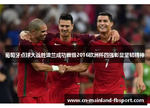 葡萄牙点球大战胜波兰成功晋级2016欧洲杯四强彰显坚韧精神
